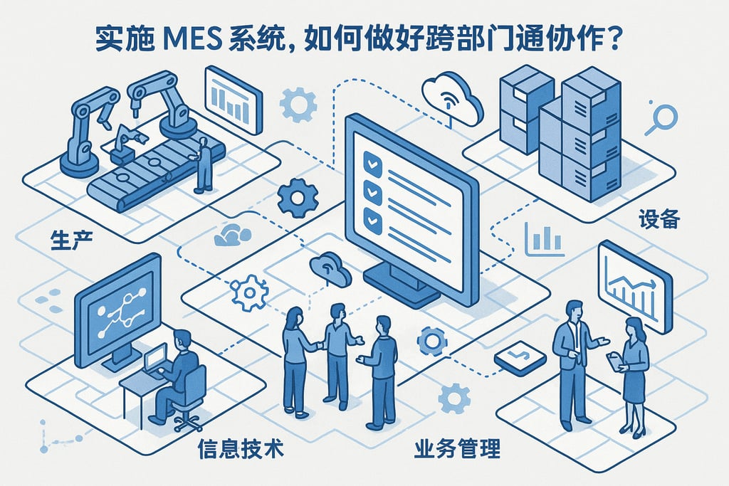 实施 MES 系统，如何做好跨部门沟通协作？